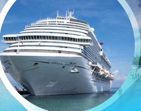 Ad performance of cruise ships Q1 2025