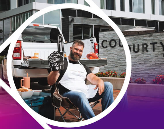 Jason Kelce and Marriott NFL sponsor awareness